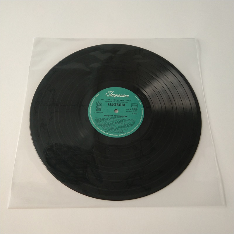 Taifead Vinyl Préimhe Maol Cosanta Préimh 33RPM Clúdaigh Amuigh Lastais