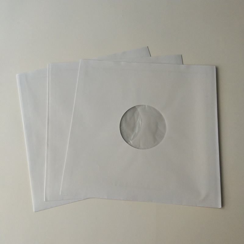 33RPM Páipéar Bán Taifead Istigh Sleeves Polylined Le Poll le haghaidh 12 Taifead Vinyl