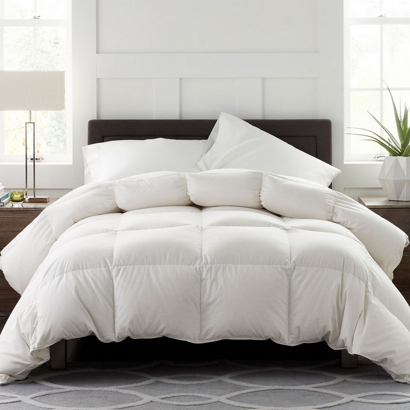 100% Duck White White Down Duvet