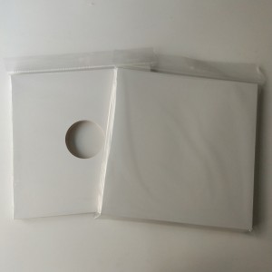 12 Dath Bán Cairtchlár LP / Clúdach Taifead Níl poll ar bith