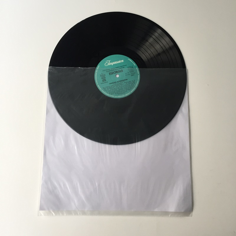 33RPM 3Ply Páipéar Rice Frithstatach MoFI Sleamhnáin LP Stíl Vinyl Istigh