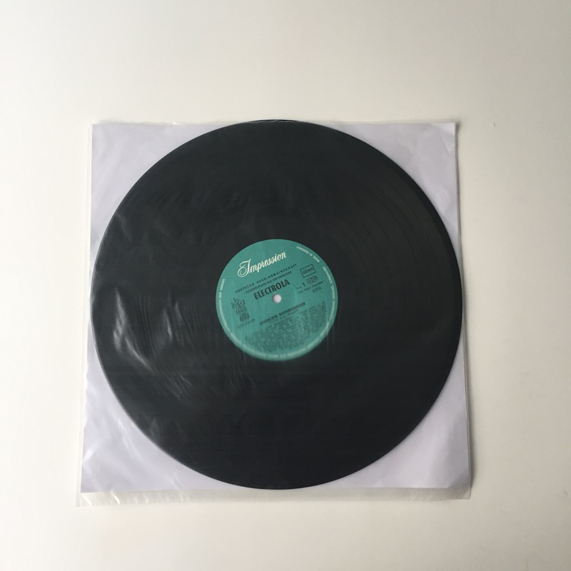 33RPM 3Ply Páipéar Rice Frithstatach MoFI Sleamhnáin LP Stíl Vinyl Istigh