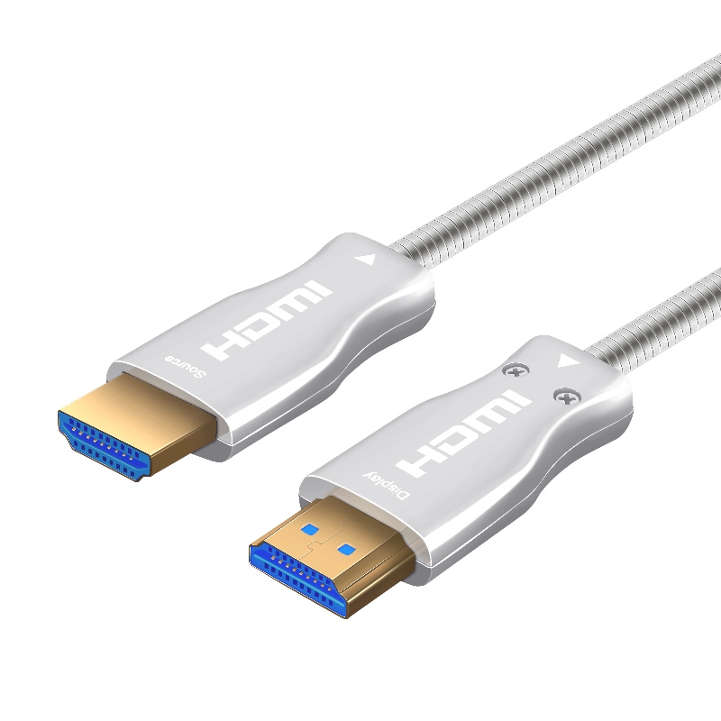 HDMI Cábla 2.0 Snáithín optúil HDMI 4 K 60hz cábla HDMI 4 K 3d le haghaidh HDR TV