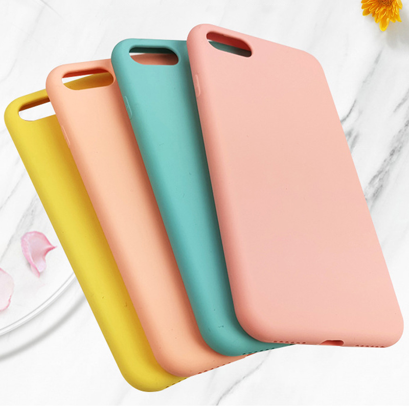 cás teileafóin silicone d'ardchaighdeán le haghaidh xs iphone, xr, max