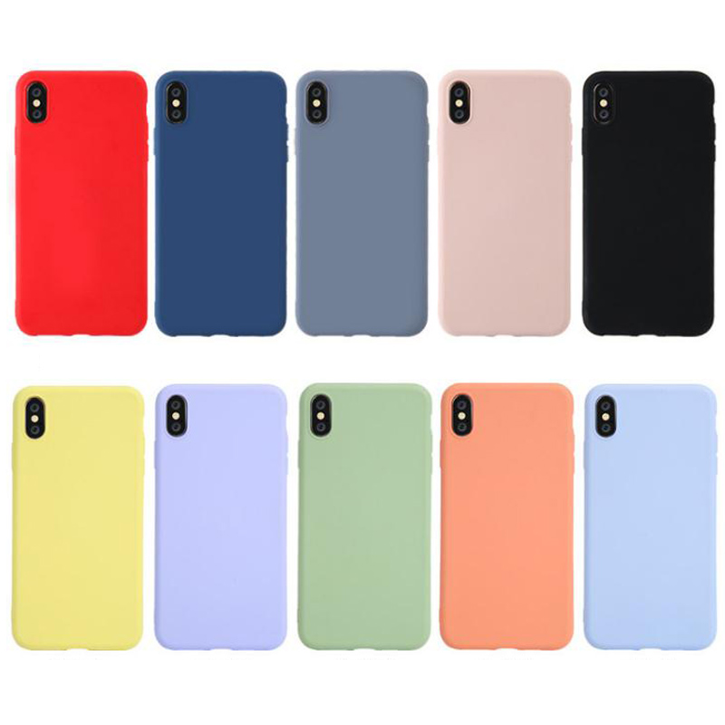 Cás Leachtacha Silicone Leachtacha Bog Fón le haghaidh Xs iPhone