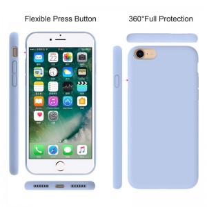 I gcás cáis iphone móide fón póca Cás silicone leachtach leachtach clúdach cúil TPU