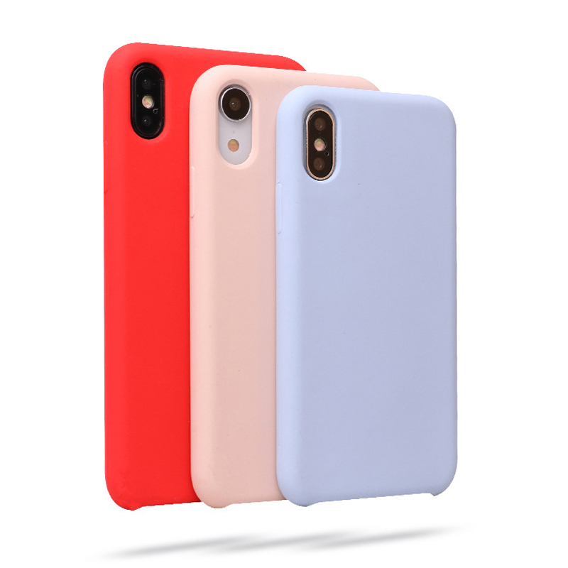 Domhanda Táirgí Díol Cás Leachtacha Silicone Fón agus Accessories Do iPhone