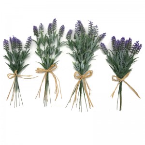 Bláthanna Saorga Lavender Pick Baile Bridal Bouquet Baile DIY Decor Bainise na hOifige