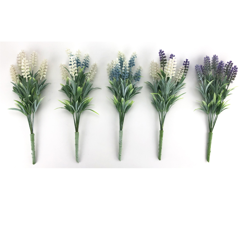 Bláthanna Saorga Lavender Pick Baile Bridal Bouquet Baile DIY Decor Bainise na hOifige