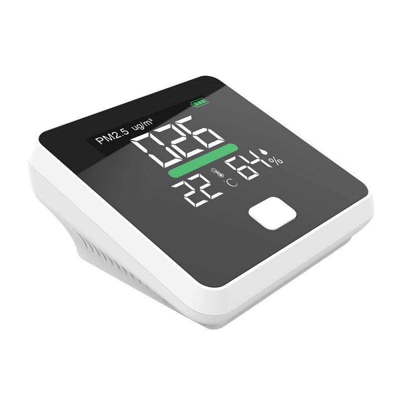 Dienmern DM103B Monatóireacht ar Chaighdeán an Aeir Laser PM2.5 tástálaí Brathadóra Monatóireacht gháis / Anailíseoir Gáis / Méadar teocht taise Diagnóiseach