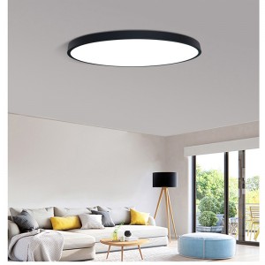 Faoi stiúir Nua-Aicrileach Alloy Babhta 5cm Super Thin stiúir Lamp.LED Light.Ceiling Lights.LED Lampa Uasteorainn Do Seomraí Leapa Foyer