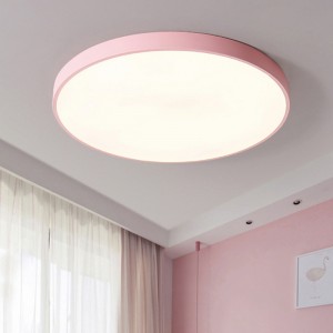 Faoi stiúir Nua-Aicrileach Alloy Babhta 5cm Super Thin stiúir Lamp.LED Light.Ceiling Lights.LED Lampa Uasteorainn Do Seomraí Leapa Foyer