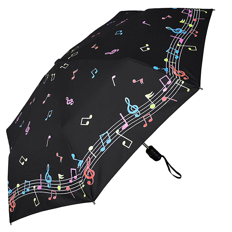 Táirgí Margaíochta Barr Cáilíocht draíochta Athrú Dath Sublimation 3 huaire Umbrella