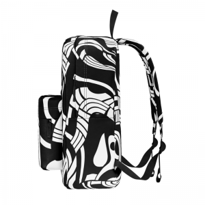 Backpack poileistir mórdhíola saincheaptha