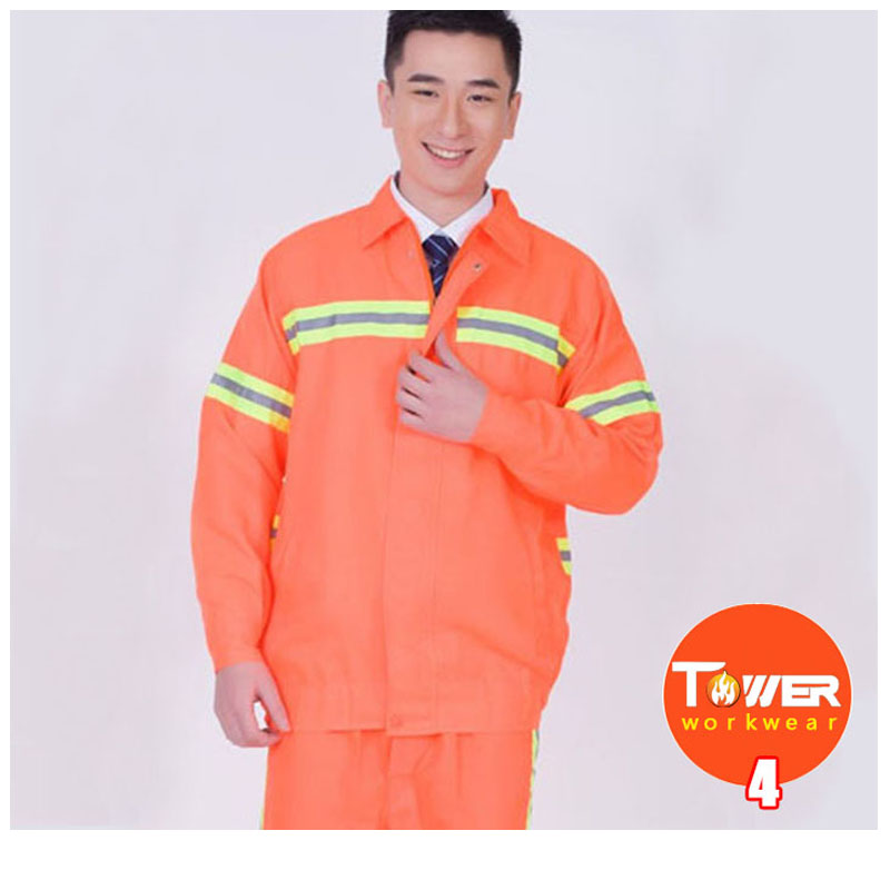 Soláthraigh coveralls cosanta uv, coveralls stiall machnamhach, coveralls infheicthe ard seirbhísí saincheaptha