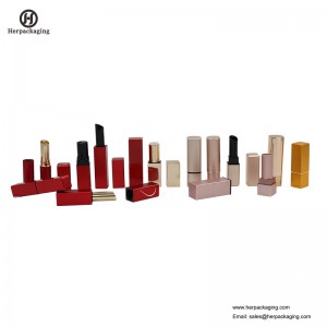 HCL416 Cás Lipstick Folamh Coimeádáin Lipstick Pacáil makeup feadán Lipstick le clúdach cliste maighnéadach cliste Sealbhóir Lipstick