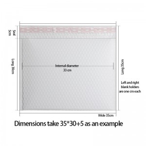 clúdaigh wrap mboilgeog inite seolta bán málaí loingseoireachta polai le wrap scannán mboilgeog