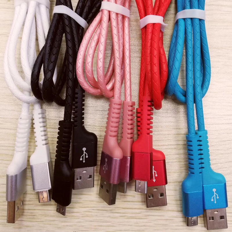 Cábla TPE USB muirearaithe go tapa le haghaidh micrea USB, Cineál C, muirearú lightning iPhone agus sioncronú