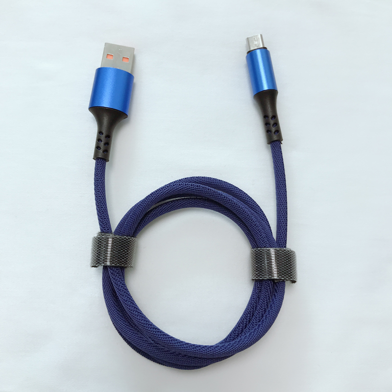 Micrimhilseogra Muirearú Fast Braided le USB 2.0 Cábla Sonraí le haghaidh micrea USB, Cineál C, muirearú lightning iPhone agus info