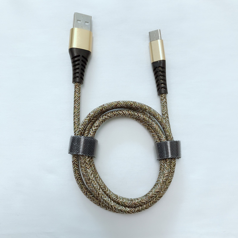 Praghas maith Nua braided Flex lúbthachta Fast Muirearú Babhta Alúmanam Tithíocht USB cábla sonraí le haghaidh micrea USB, Cineál C, muirear lightning iPhone agus info