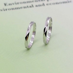 S925 Faisean Jewelry Airgid CNC Car Tail Ring Flower Sruthlínithe Jewelry Seapáinis agus Cóiréis