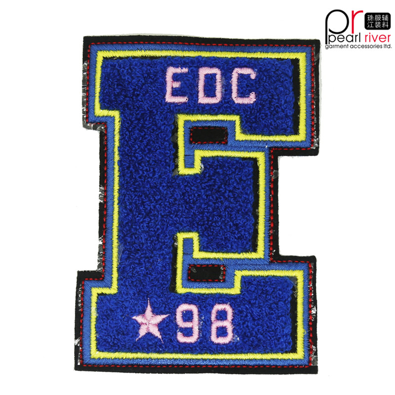 Litir is Déanaí EDC Embroidered Patch Ard-chaighdeán