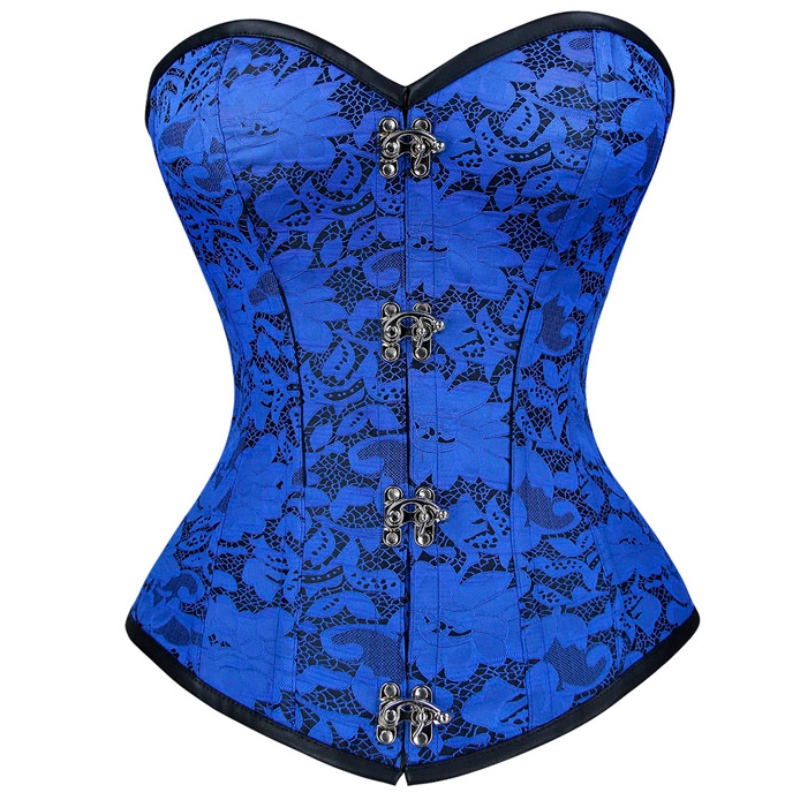 Cruach Strapless Bróg Strapless Cnámh Strapless Crúibe Bláth Cnámha Cistine Overbust Corset N19020