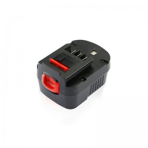 Do Black \u0026 Decker A1712, A12, A12EX, FSB12, FSB120B, FSB120BX, BD-1204L, B-8315, BPT1047 12V 1300mAh Uirlisí Cadhnraí Druileála Ni-Cd