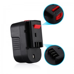 Do Black \u0026 Decker A1714, A14, A14F, A144 14.4V 2000mAh Cadhnraí Druileála Leictreach Ni-Cd