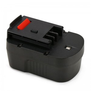 Uirlisí Cumhachta Cadhnraí Athsholáthair Ni-Mh 14.4V 2000mAh do Black \u0026 Decker A1714, A14