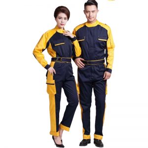 Roinnt príomhghnéithe d'éadaí oibre saincheaptha