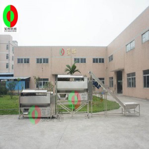 Meaisín feannadh Melon meaisín / torthaí agus glasraí feannadh / scuab torthaí leanúnach melon glanadh meaisín feannadh QX-824