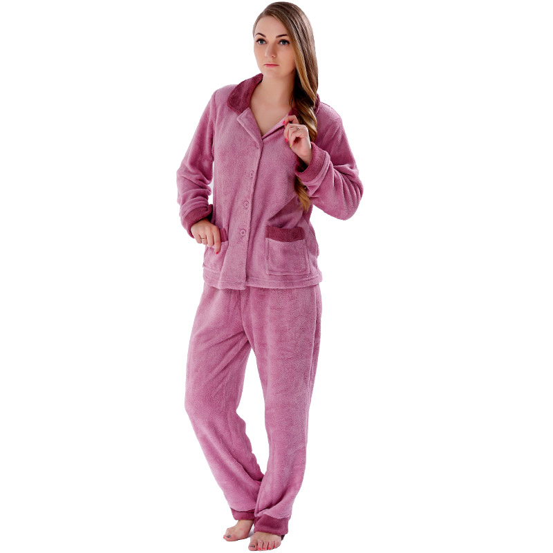 Mná Soladach Coral lomra Pajama do Dhaoine Fásta