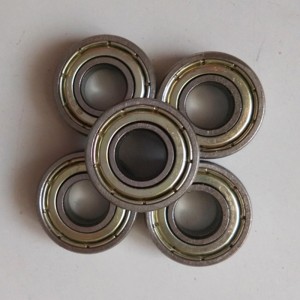 6700zz Cineálacha Ball Thin Groove Deep Groove Ball Bearings do Toy