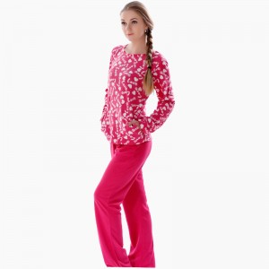 Socraigh Pajama lomra Microfiber Clóbhuailte na mBan