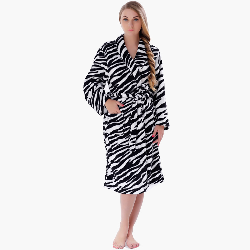 Róbaí Rince Coral do Dhaoine Fásta Fir mBan Folcadáin Lánúin Pajamas