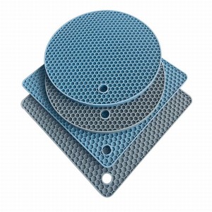 pats faiseanta Mataí dí rubair Coisters Sileacóin Durable