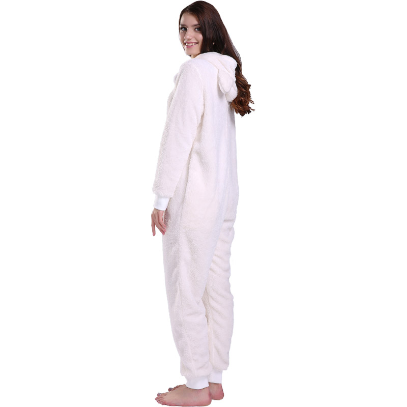 Uachtar na mBan Onesie Pajamas cochall le cluasa ainmhithe
