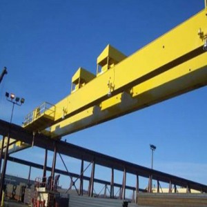 Crane Oscailte Double Girder le Tralaí Dúbailte