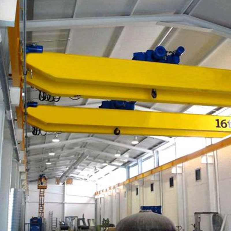 Crane Oscailte Double Girder le Winch Trolley