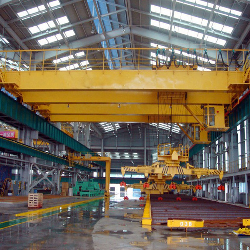 Crane Oscailte Double Girder le Electromagnet