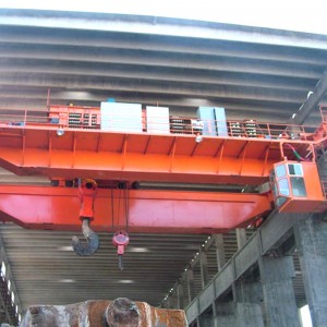 Crane Oscailte Double Girder le Winch Trolley