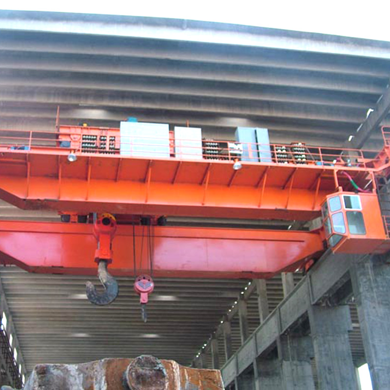 Crane Oscailte Double Girder le Winch Trolley