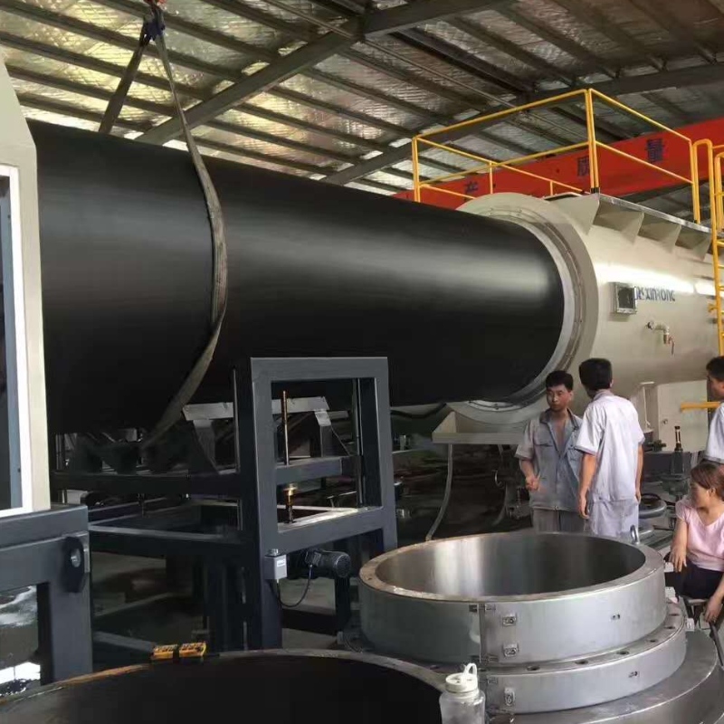 1600mm Méid Mór Píob HDPE, Tube HDPE do Séarachas