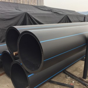 Píopa uisce HDPE Mórdhíola Plaisteach tSín 400mm