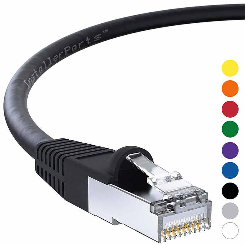 Cábla Ethernet CAT5E Cábla faoi Sciath (FTP) Ardaithe