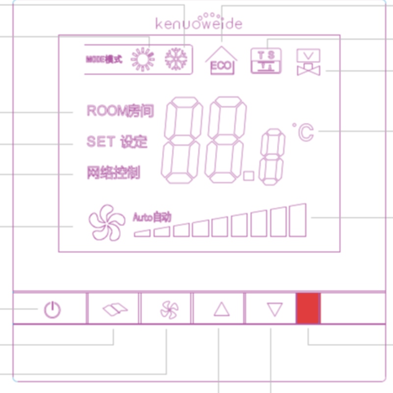 CKT20.1 / CKT20V.1 rialtóir teochta