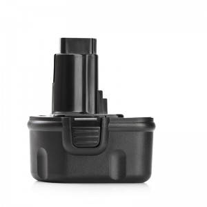 Cadhnraí Cumhachta Uathoibríoch 12-3000mAh Ni-Mh Cadhnraí do Dewalt DE9072, DE9074, DE9075