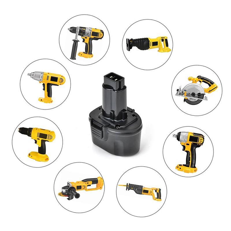 Battery Cumhacht Uathoibríoch Ni-Mh 7.2V 3000mA Cadhnra Athsholáthair do Dewalt DE9057, DE9085, DW9057