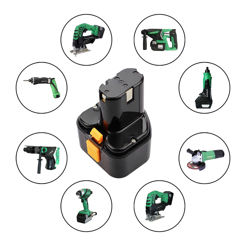 EB9, EB9B, EB9S, EB9M Cadhnraí gan sreang athsholáthair 14.4V 1300mAh Pacáiste ceallraí Ni-Cd